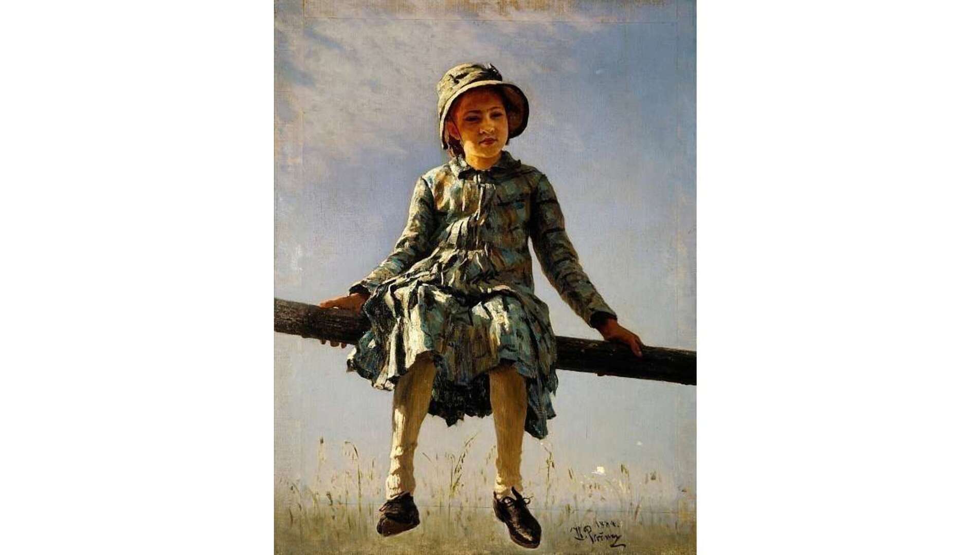 Илья Репин. «Стрекоза»