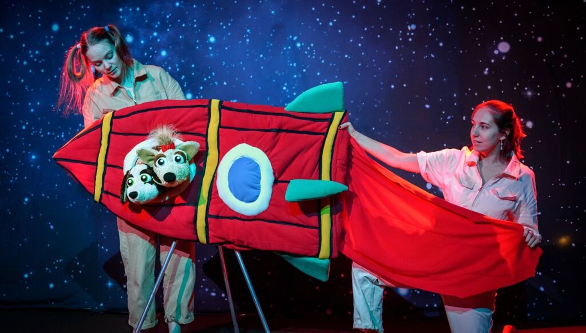 Путешествие в космос
Кукольный спектакль