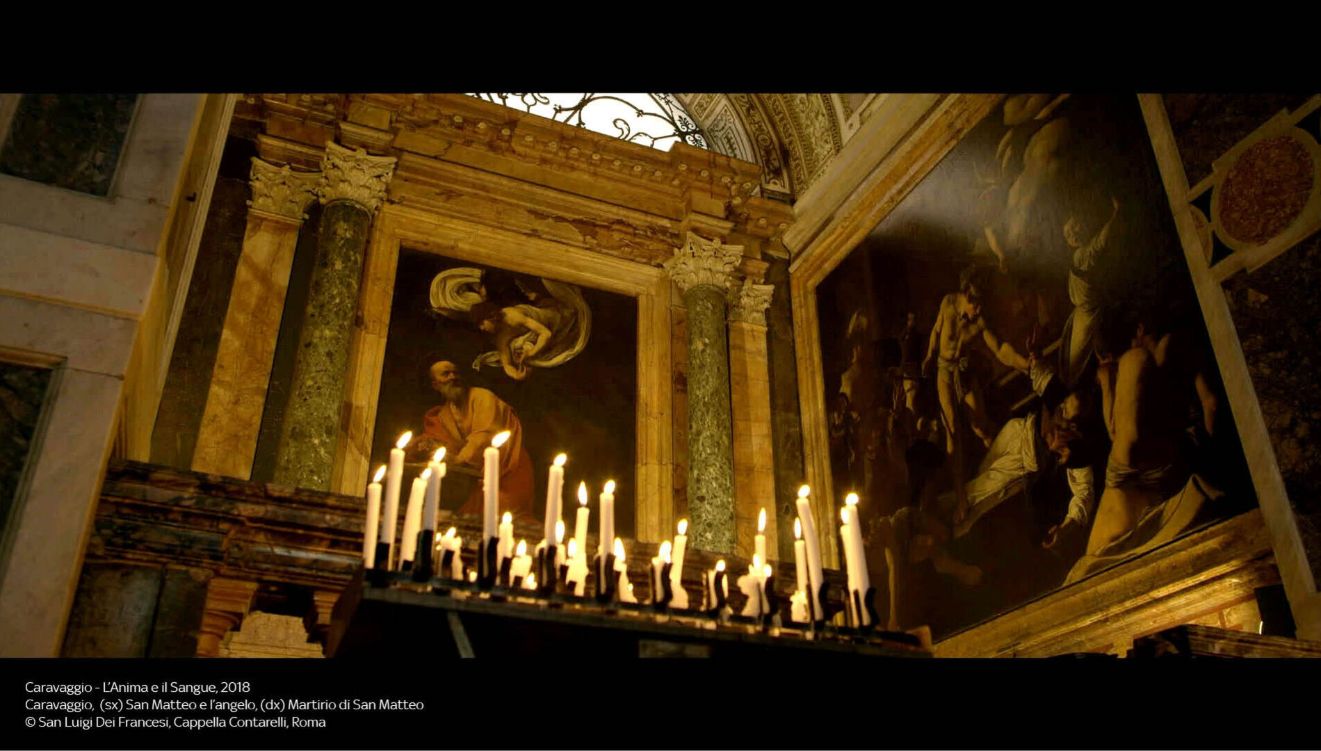 «Караваджо: душа и кровь», фильм-выставка