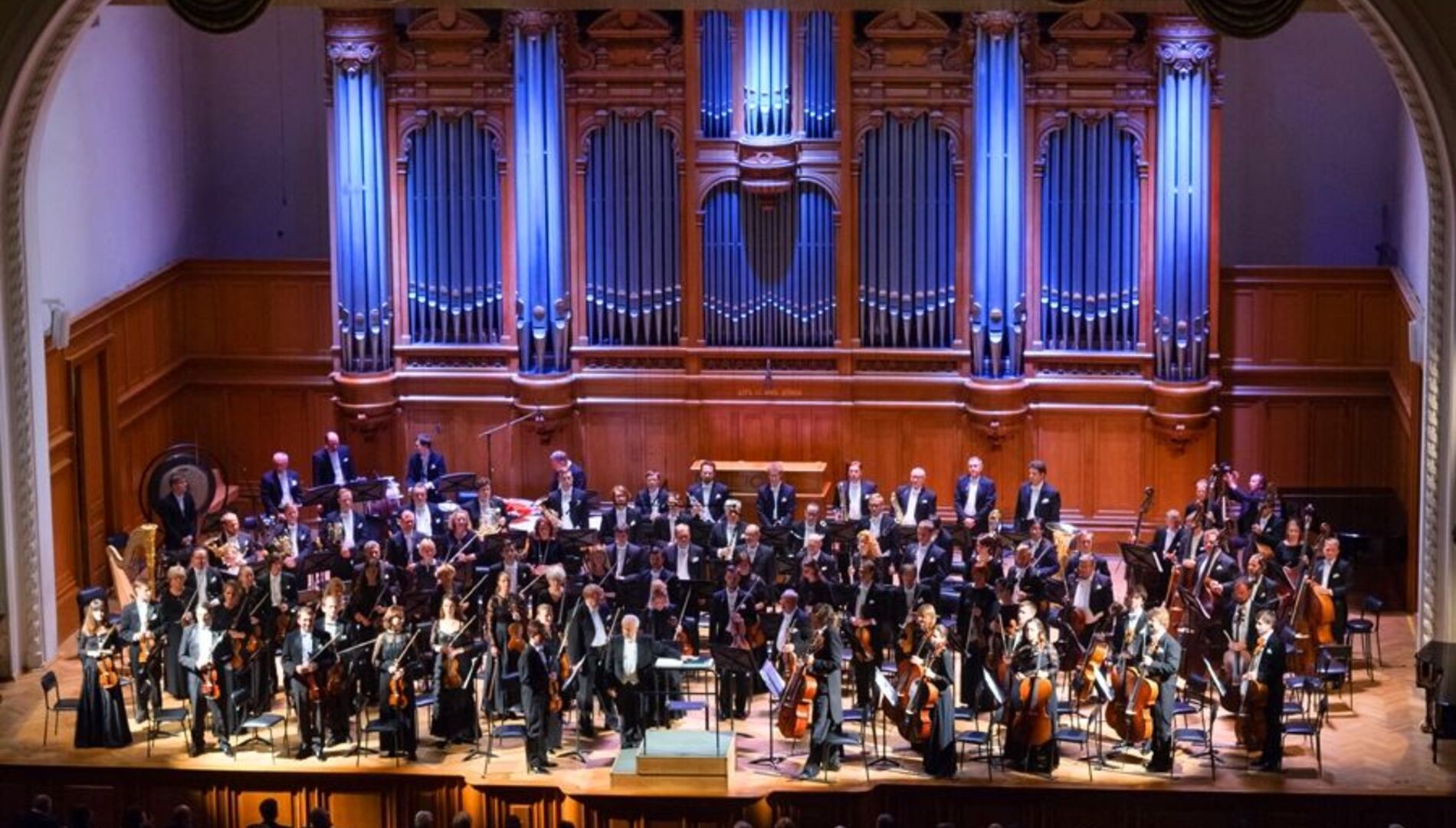 Оркестр Московской филармонии,
Юрий Симонов, Екатерина Мечетина,
 Никита Борисоглебский, Cергей Антонов