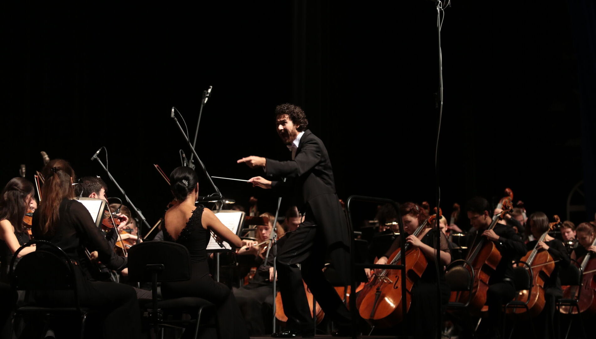 Российский национальный
молодежный симфонический оркестр,
Димитрис Ботинис, Павел Милюков,
Максим Рысанов