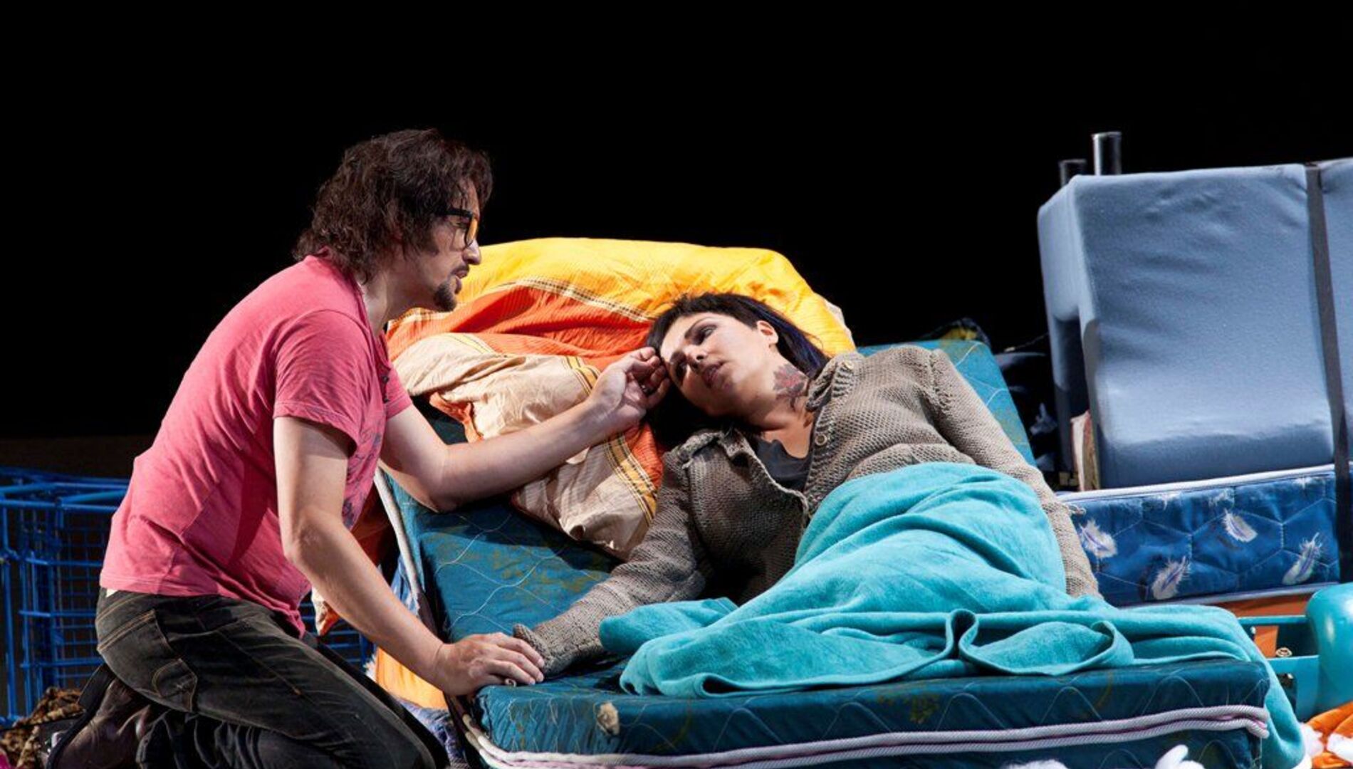 Зальцбург -100: Анна Нетребко и Пётр Бечала в опере Дж. Пуччини «Богема»