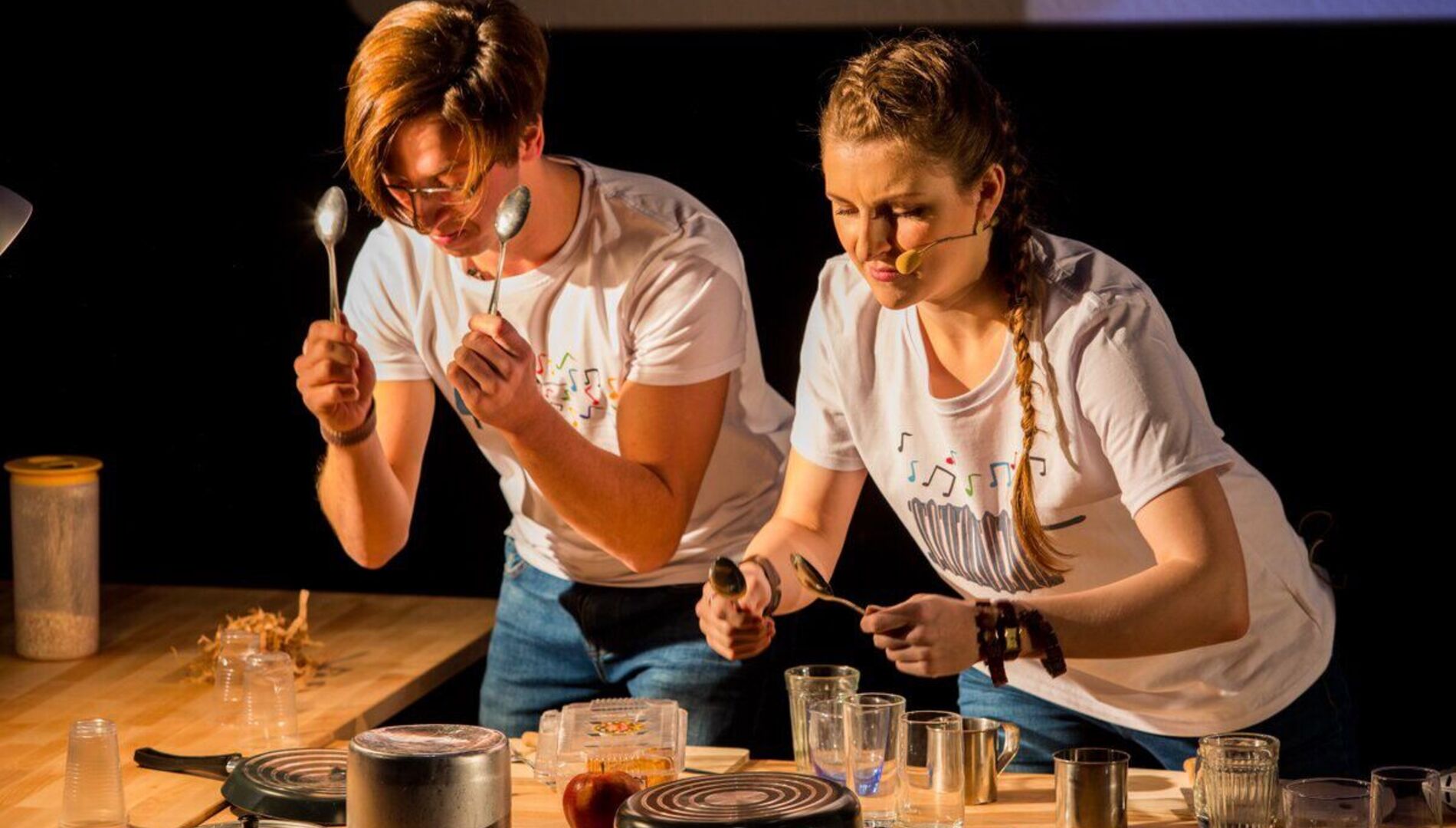 Первый Международный фестиваль бэби-театров «Кукуся». «Музыка шагов. Я озвучиваю мультик»