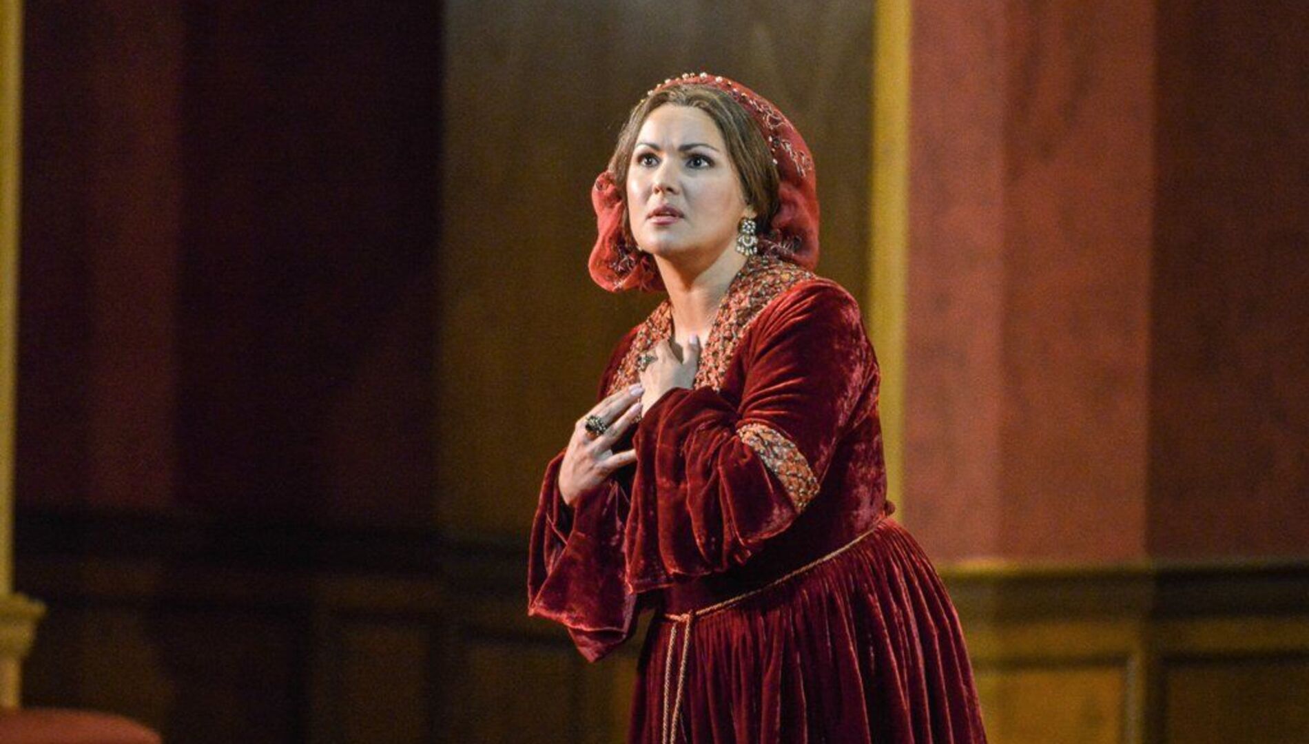 Анна Нетребко и Пласидо Доминго
в опере Дж. Верди «Трубадур»