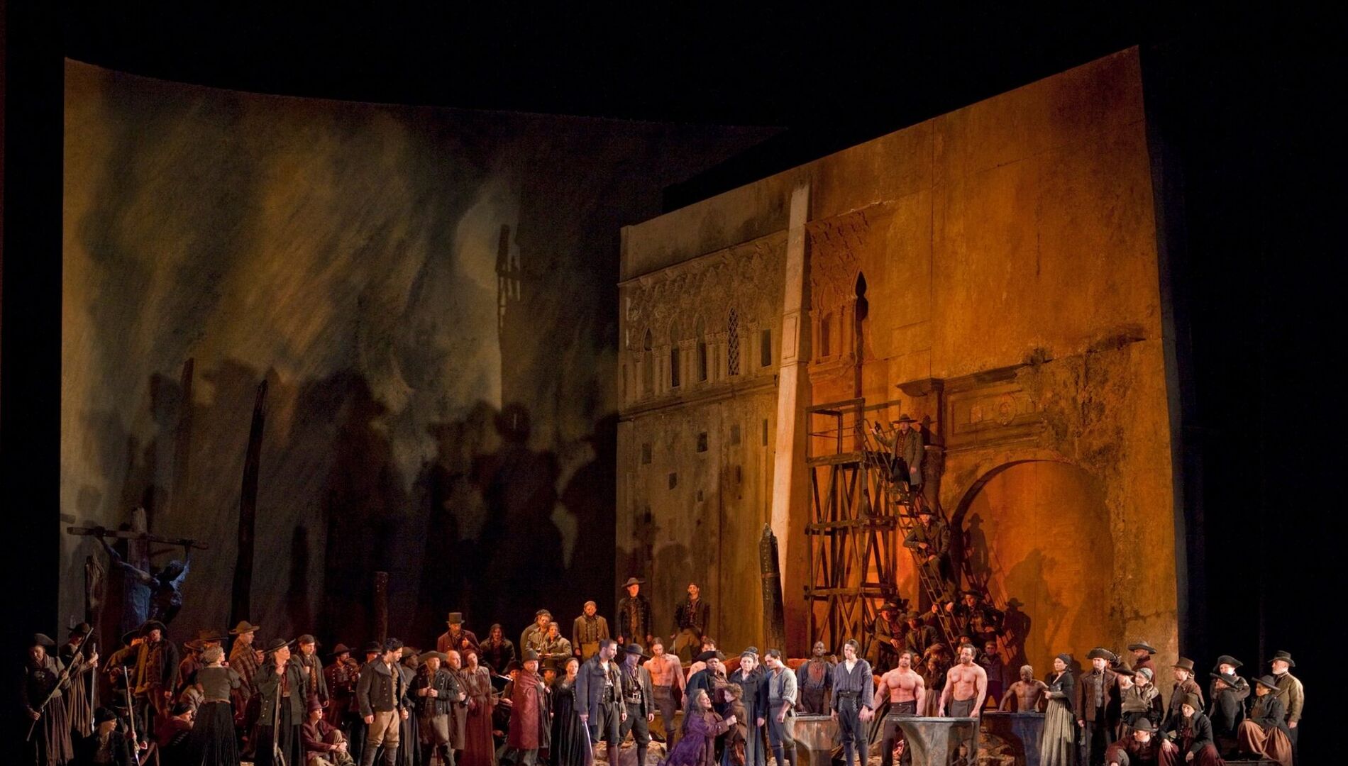 Спектакль «Метрополитен-Опера».
Дж.Верди. «Трубадур»