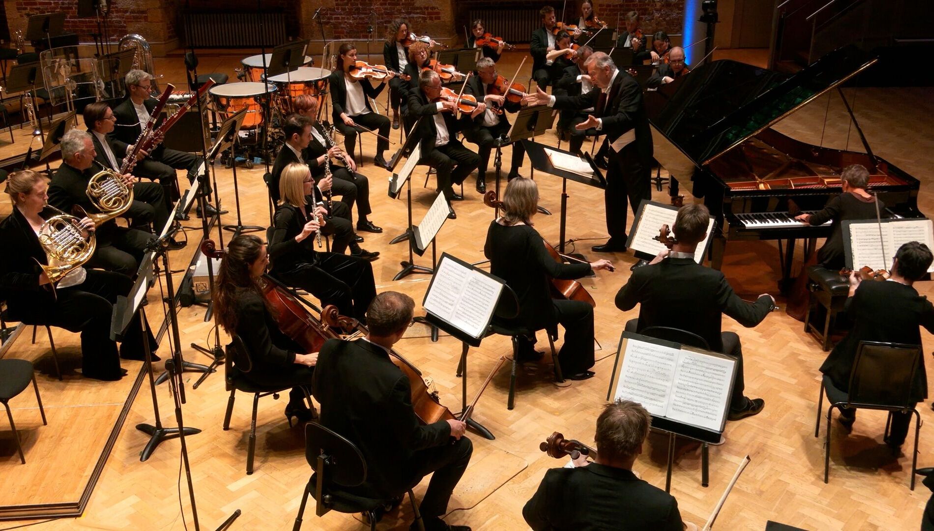 Премьера!
Концерт в кино
Мария Жуан Пиреш, Джон Элиот Гардинер