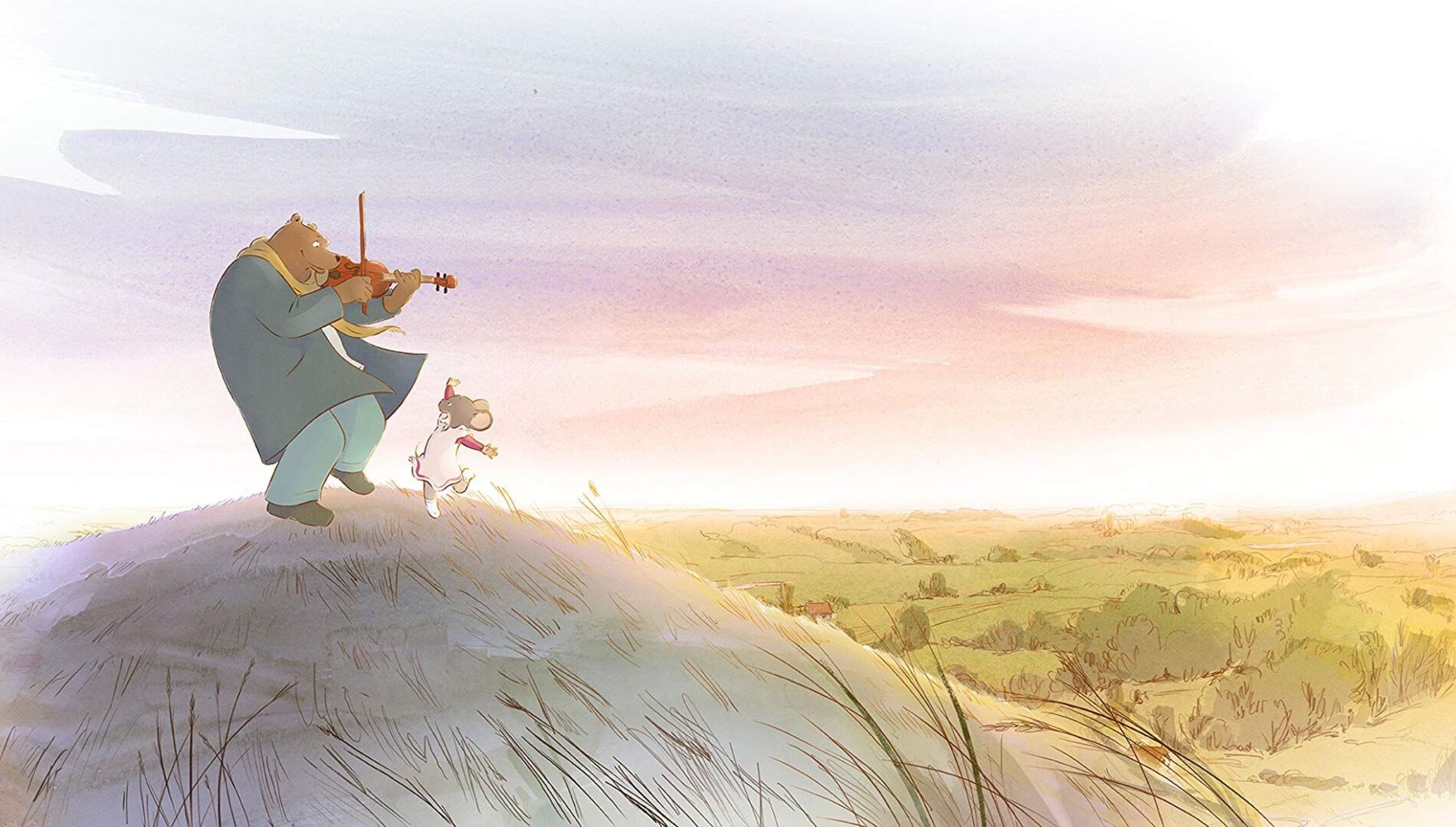 Большой фестиваль мультфильмов и Французский институт в Москве представляют
анимационный фильм «Эрнест и Селестина зимой»