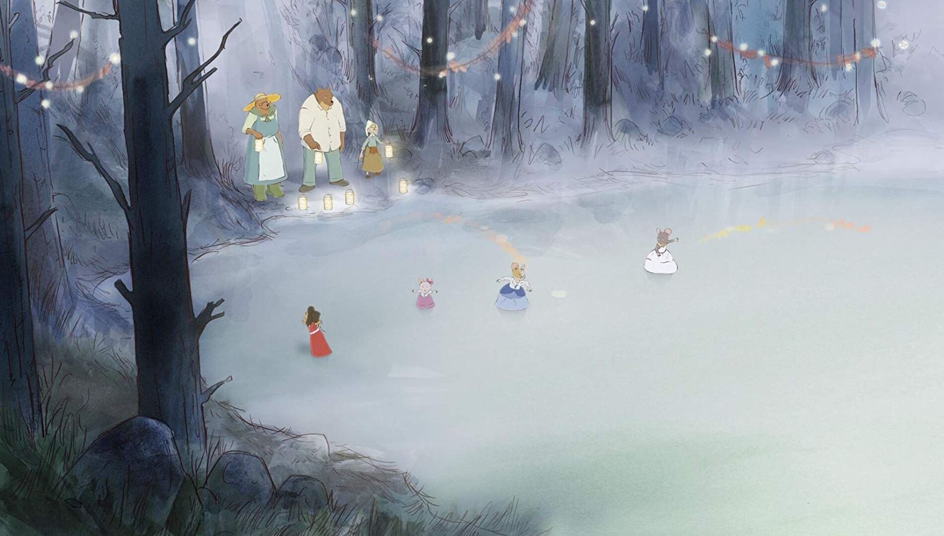 Большой фестиваль мультфильмов и Французский институт в Москве представляют
анимационный фильм «Эрнест и Селестина зимой»