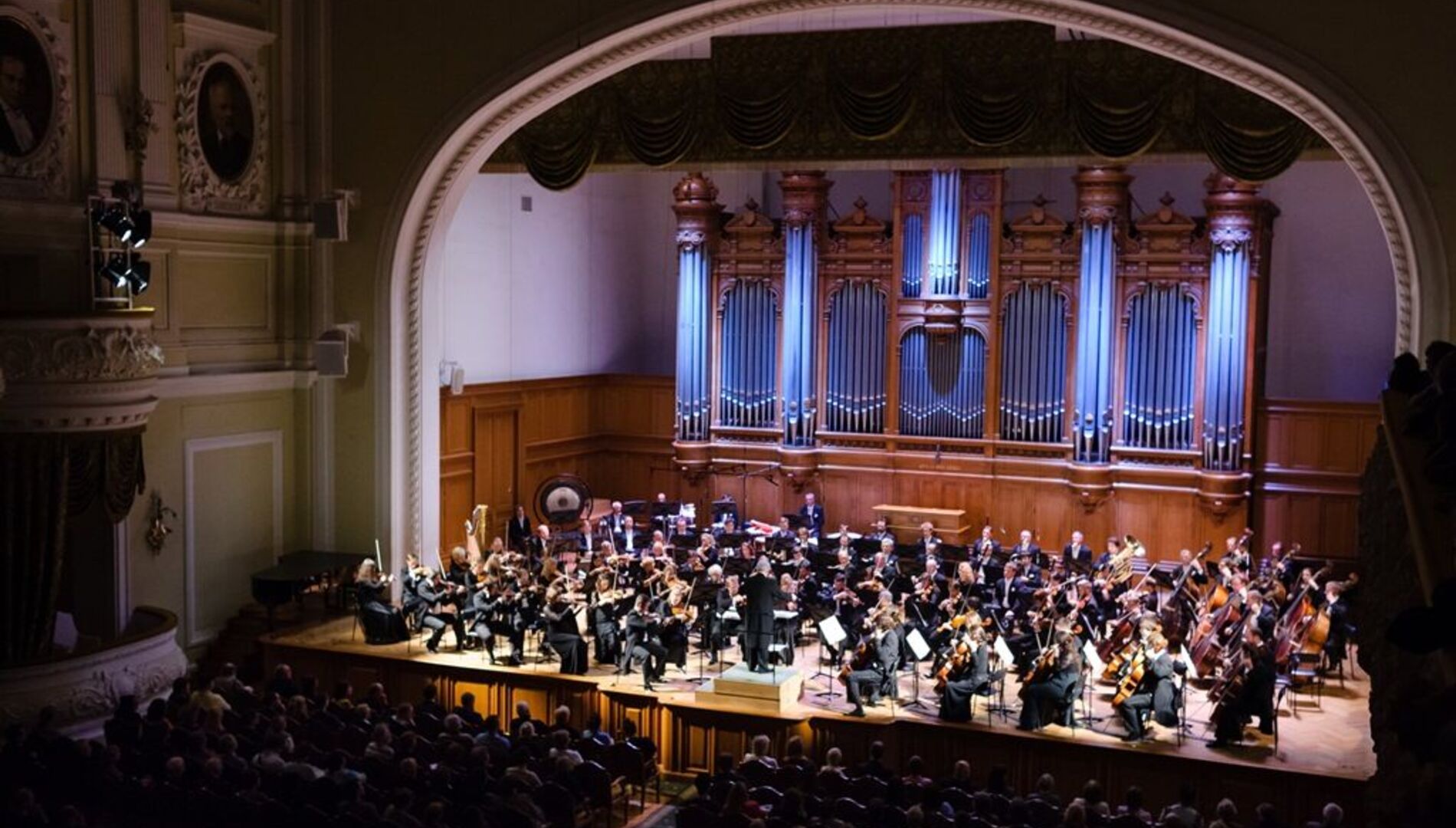 Оркестр Московской филармонии,
Юрий Симонов, Даниэль Поллак
