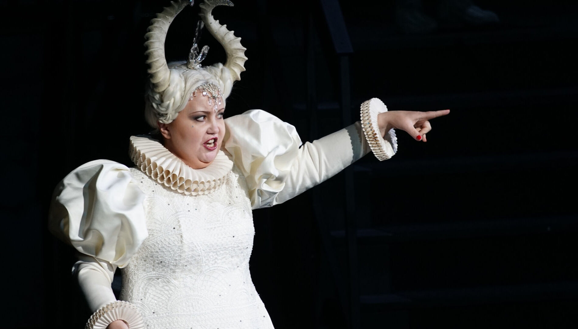 Маттиас Гёрне и Альбина Шагимуратова
в опере В.А. Моцарта «Волшебная флейта»