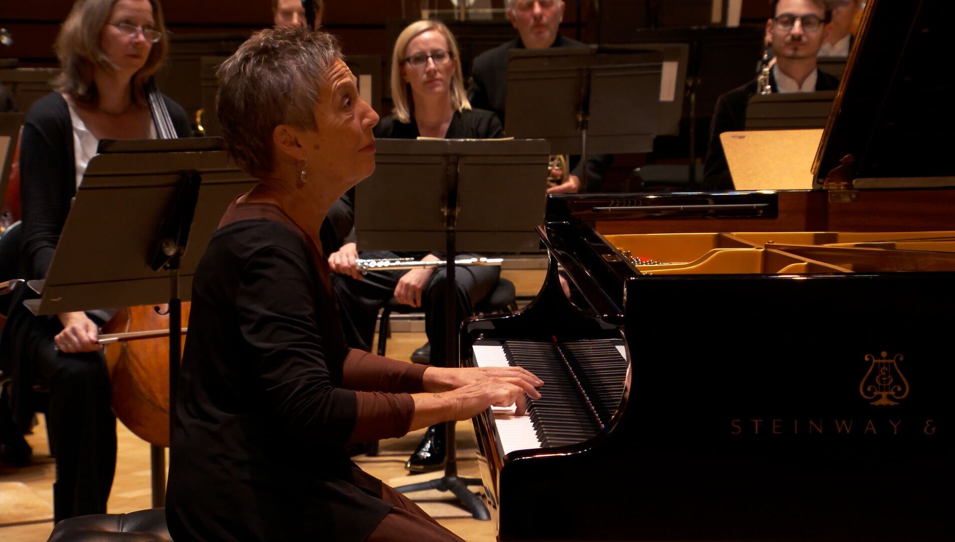 Премьера!
Концерт в кино
Мария Жуан Пиреш, Джон Элиот Гардинер