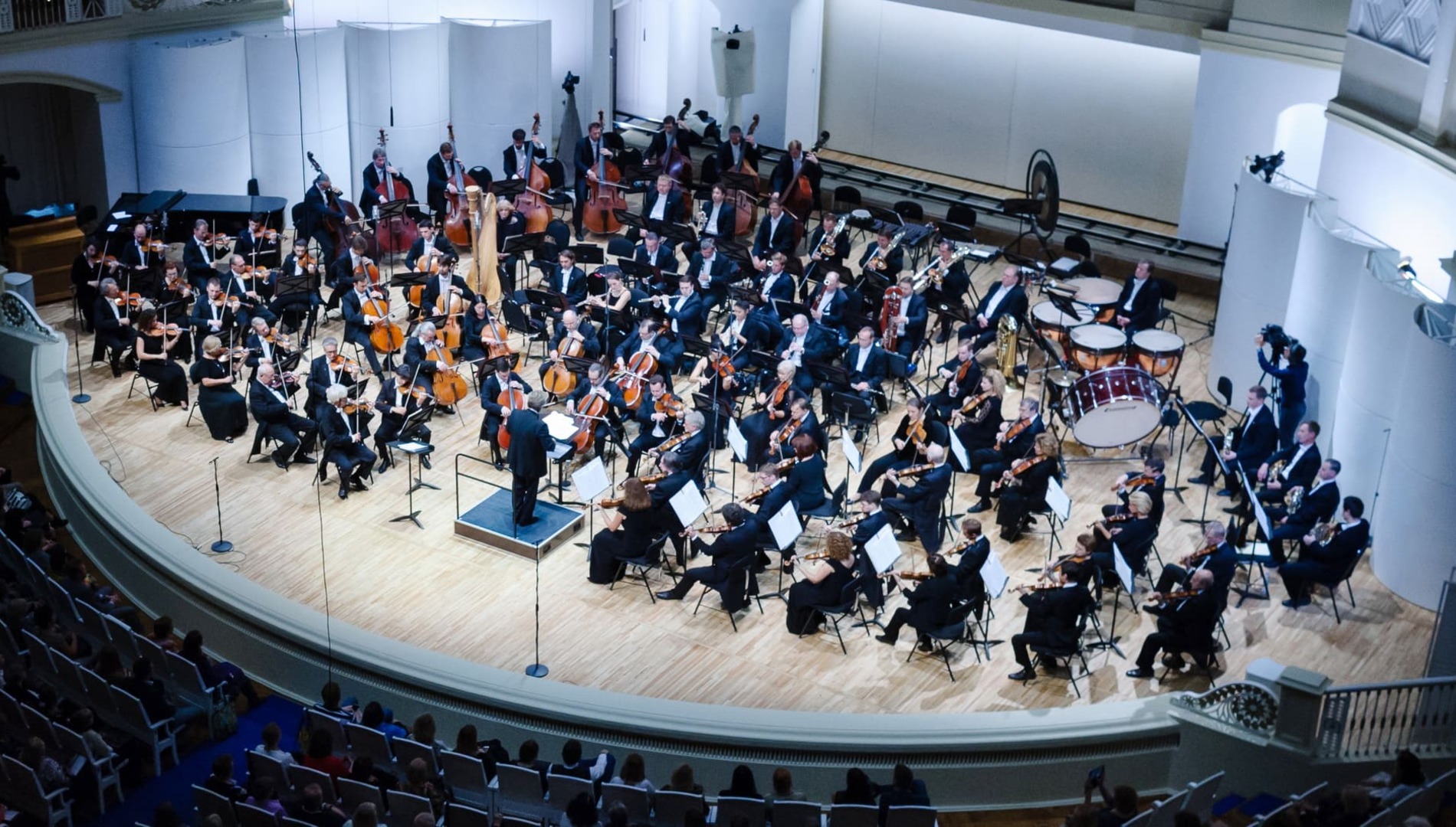 Большой симфонический оркестр имени П. И. Чайковского, Арсентий Ткаченко, Николай Луганский