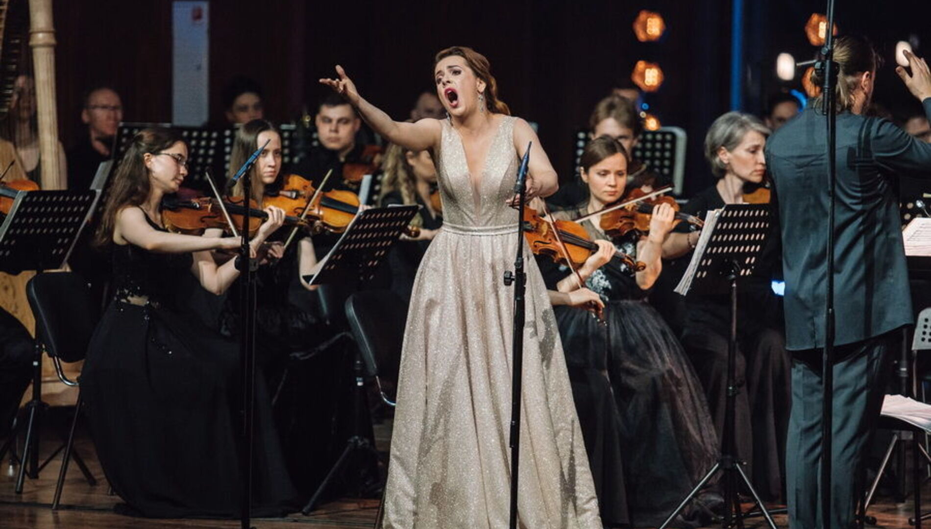 Россини – «Севильский цирюльник». 
Оркестр La voce strumentale и хор Нижегородского государственного академического театра оперы и балета им. Пушкина, Дмитрий Синьковский