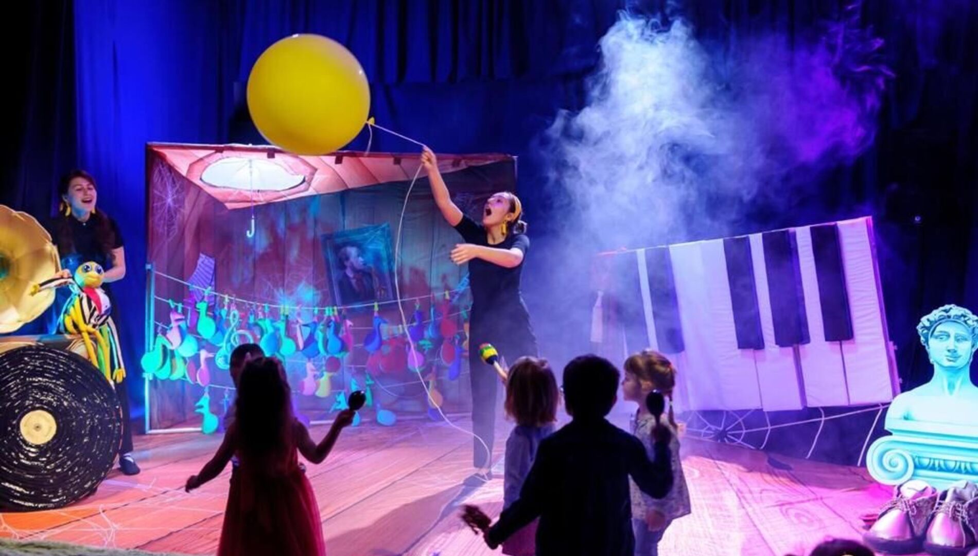 Музыкальная среда. Кукольный спектакль «Музыка дождя»