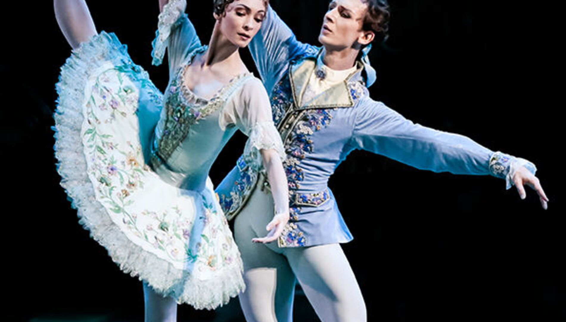 Ольга Смирнова и Семён Чудин
в балете Петра Ильича Чайковского
«Спящая красавица»