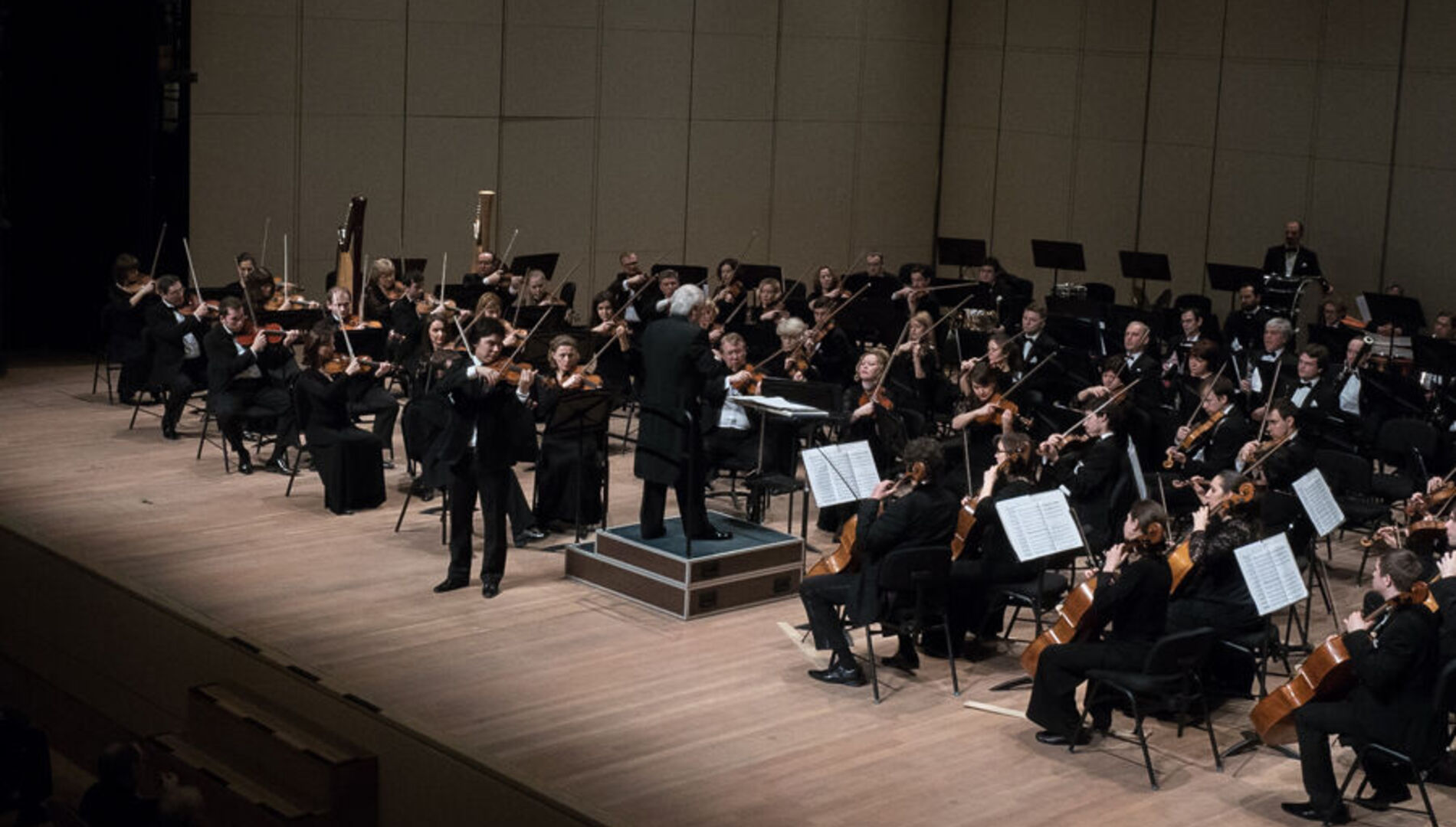Айлен Притчин, Андрей Гугнин,
Оркестр Московской филармонии,
Алексей Рубин