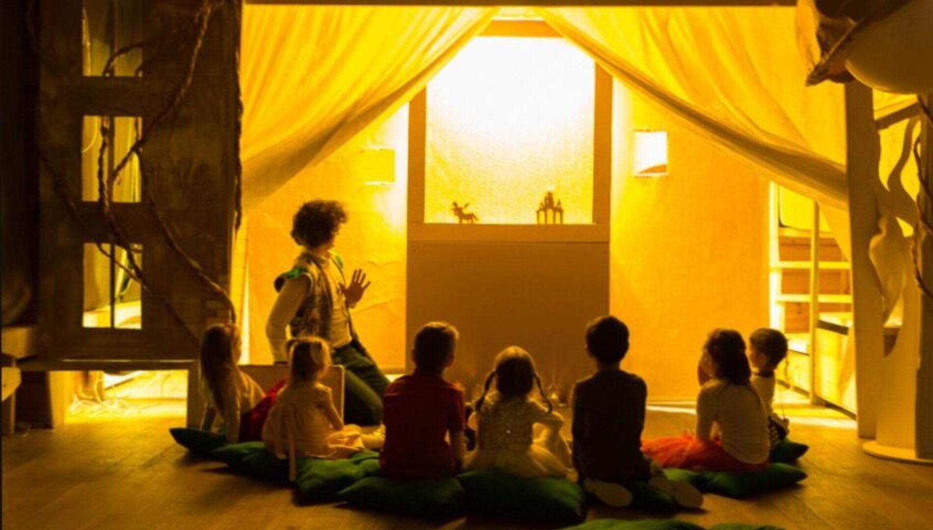 «Король и Звезда». 
 Интерактивная сказка с элементами 
 театра теней