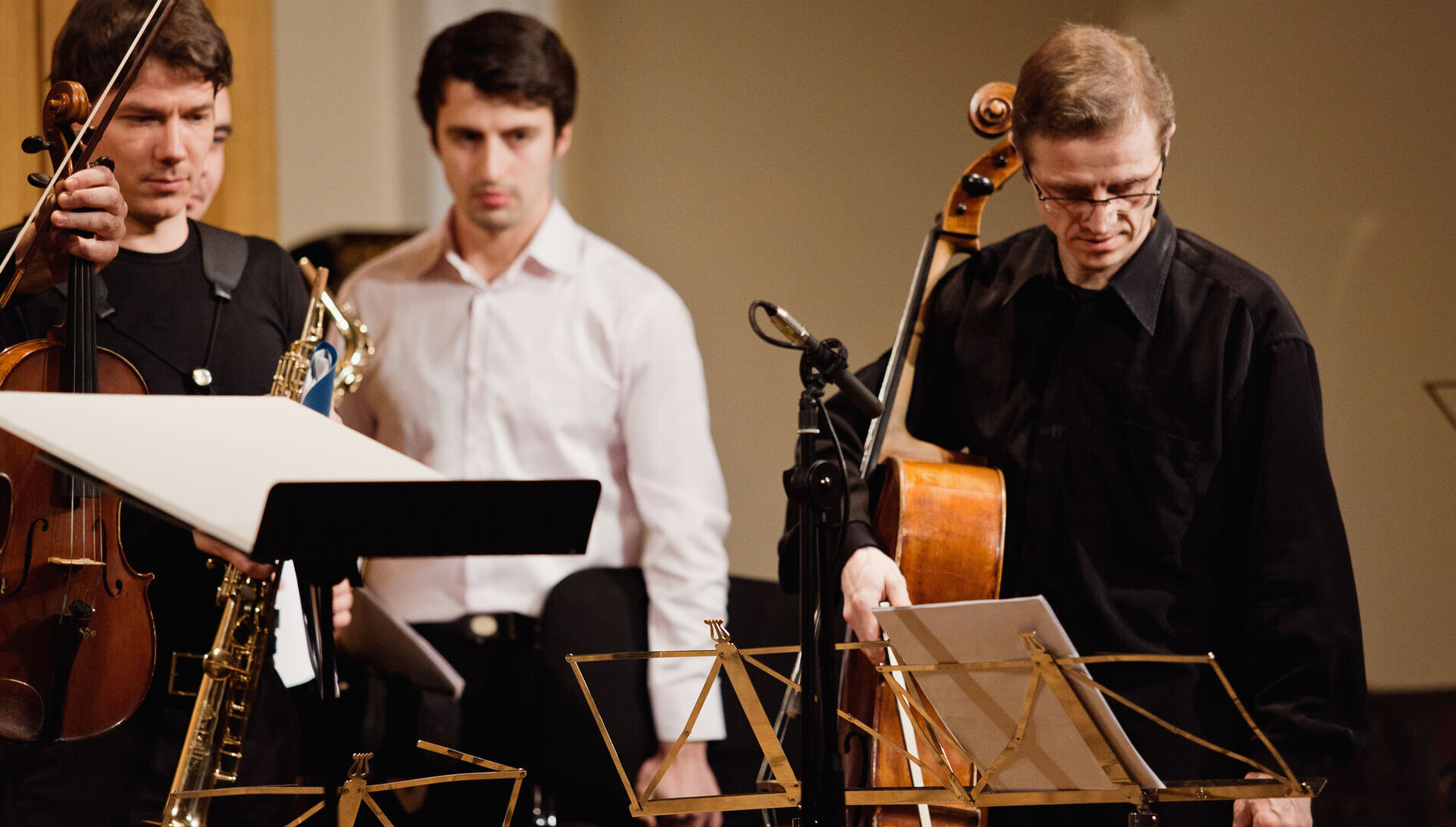 IV Международный фестиваль
актуальной музыки
«Другое пространство» (17–21 ноября).
«Окутывая в шум и песни».
ГАМ-Ансамбль