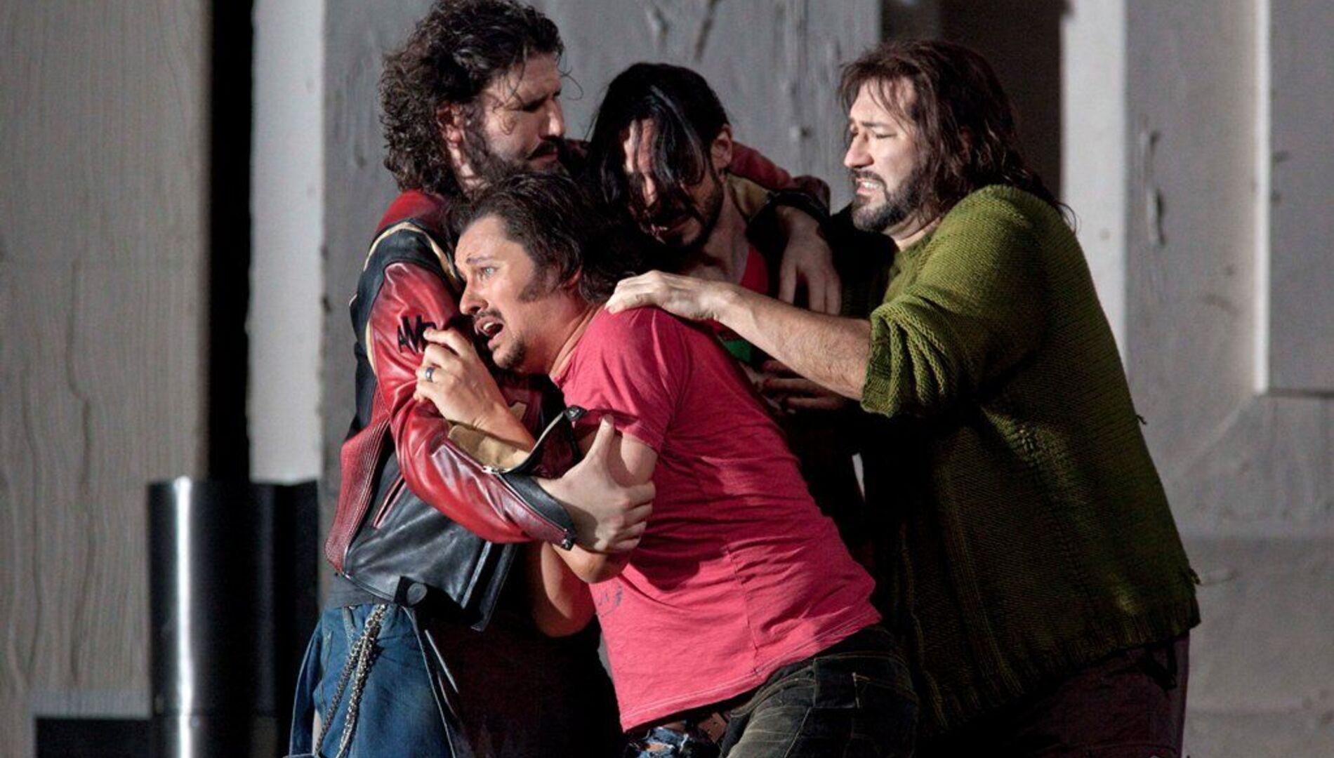 Зальцбург -100: Анна Нетребко и Пётр Бечала в опере Дж. Пуччини «Богема»