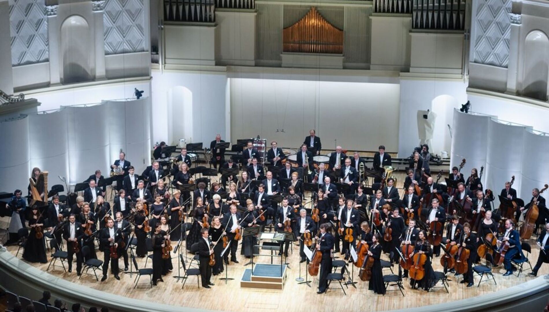 Александр Рамм,
Оркестр Московской филармонии,
Димитрис Ботинис