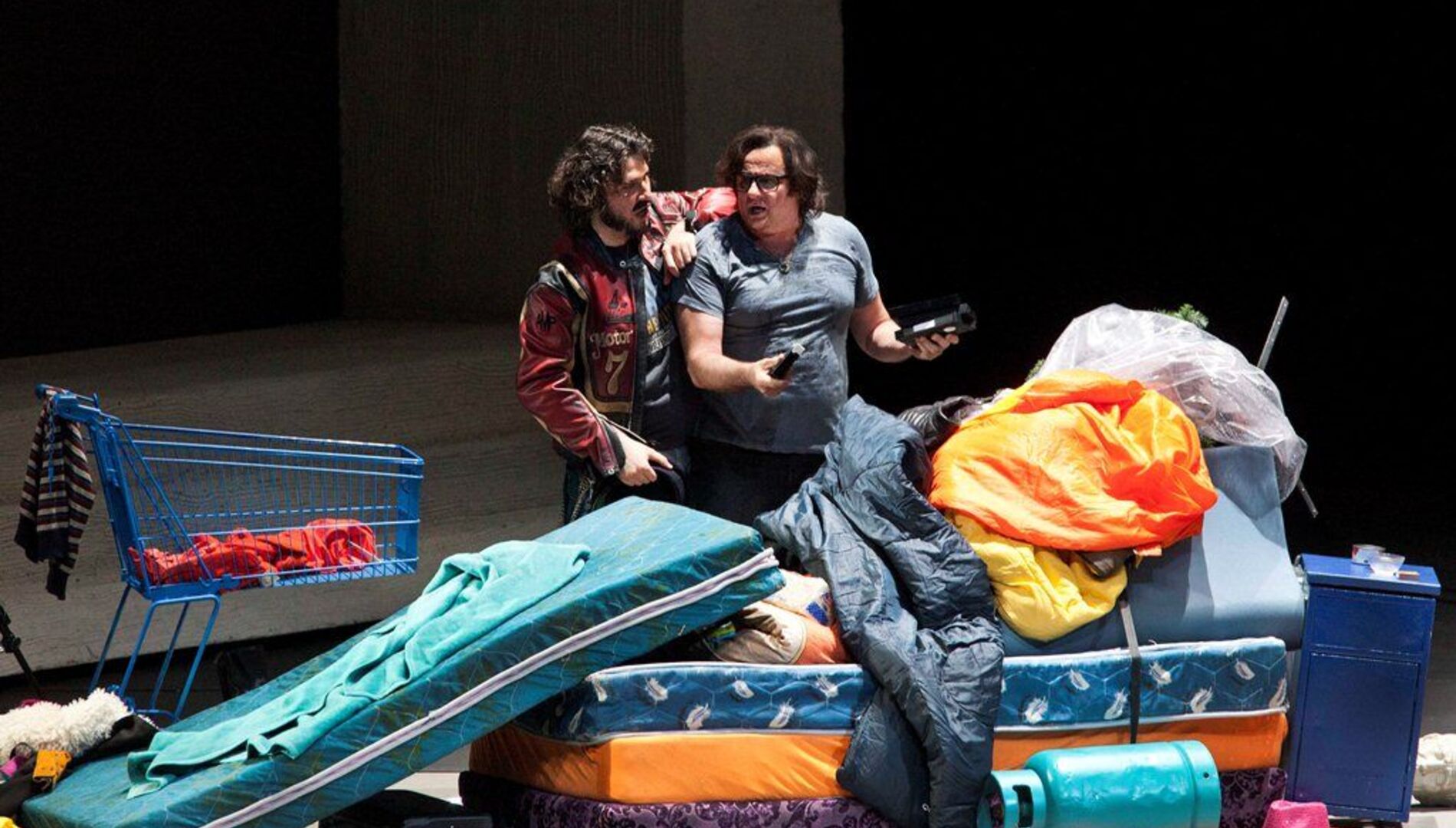 Зальцбург -100: Анна Нетребко и Пётр Бечала в опере Дж. Пуччини «Богема»