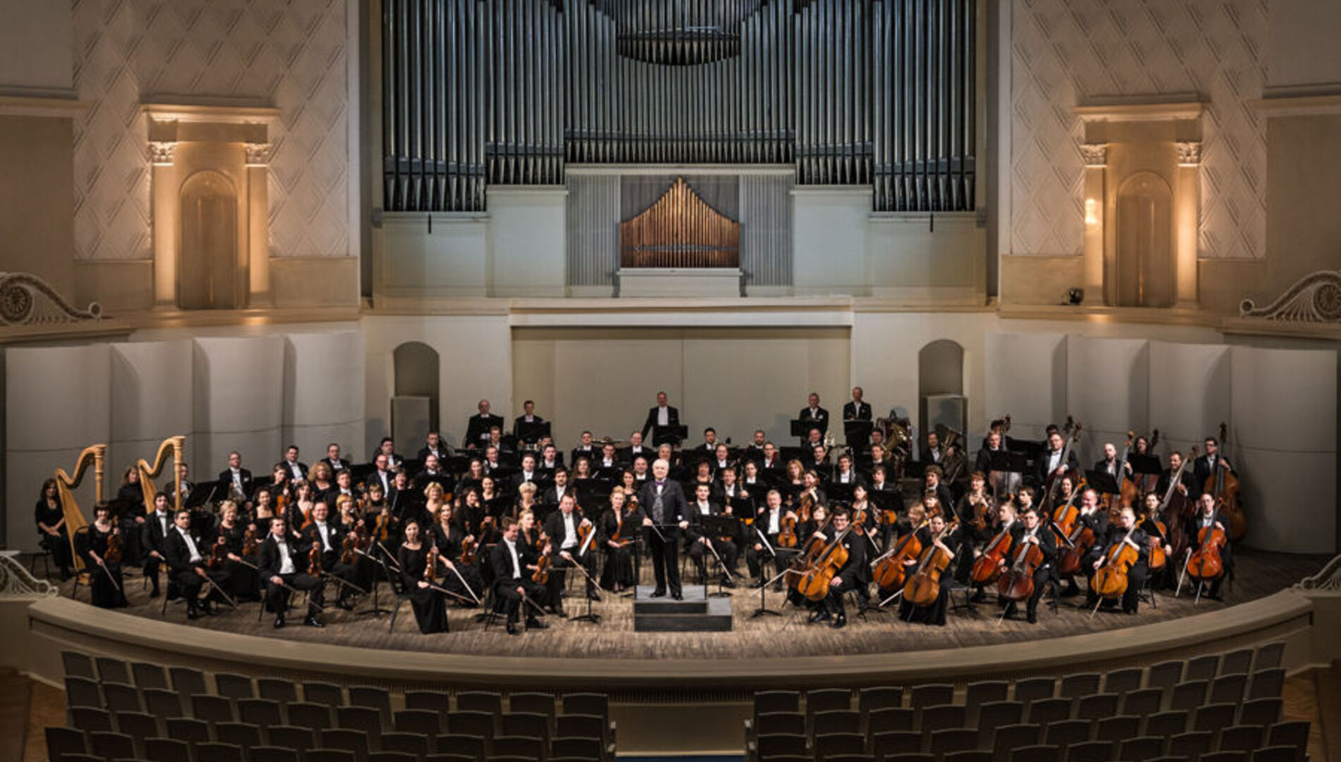 Оркестр Московской филармонии,
Юрий Симонов, Сергей Крылов