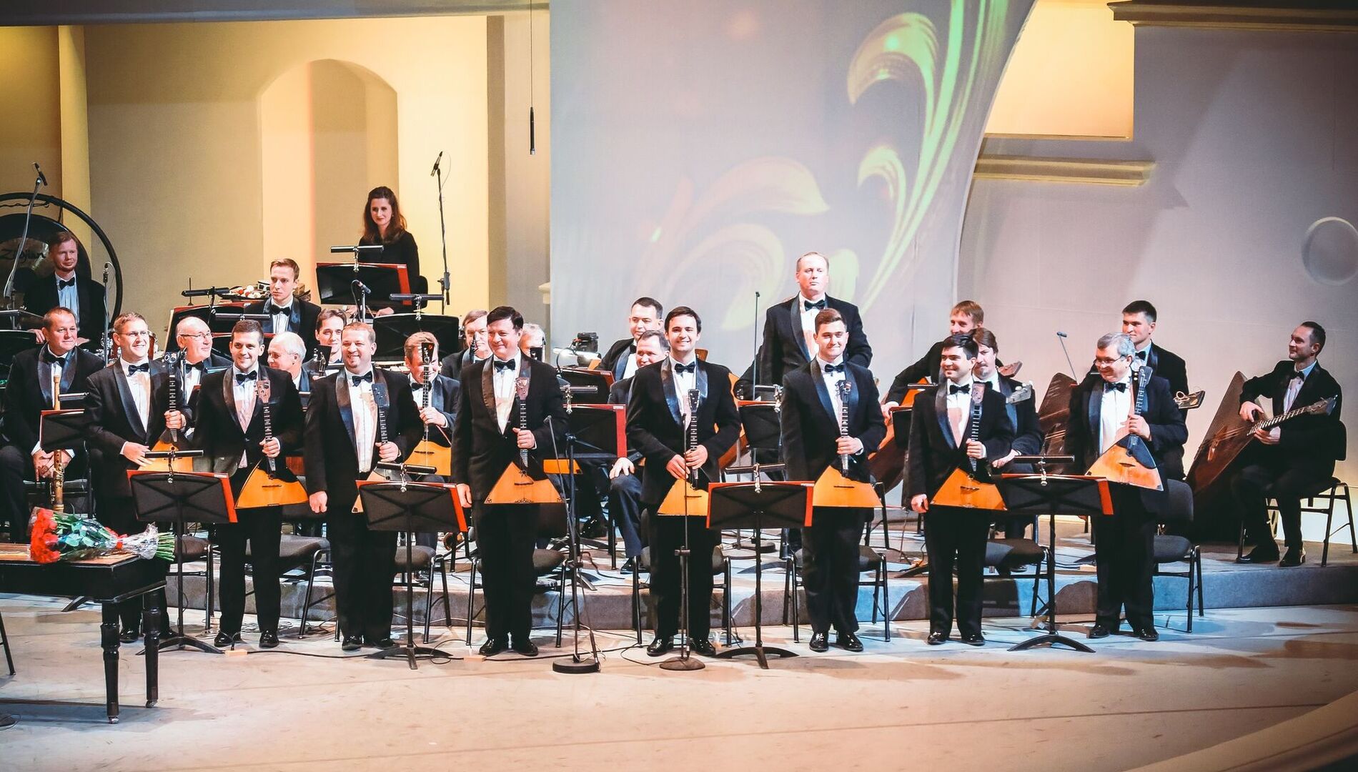 Группа балалаек оркестра имени  Н.П. Осипова