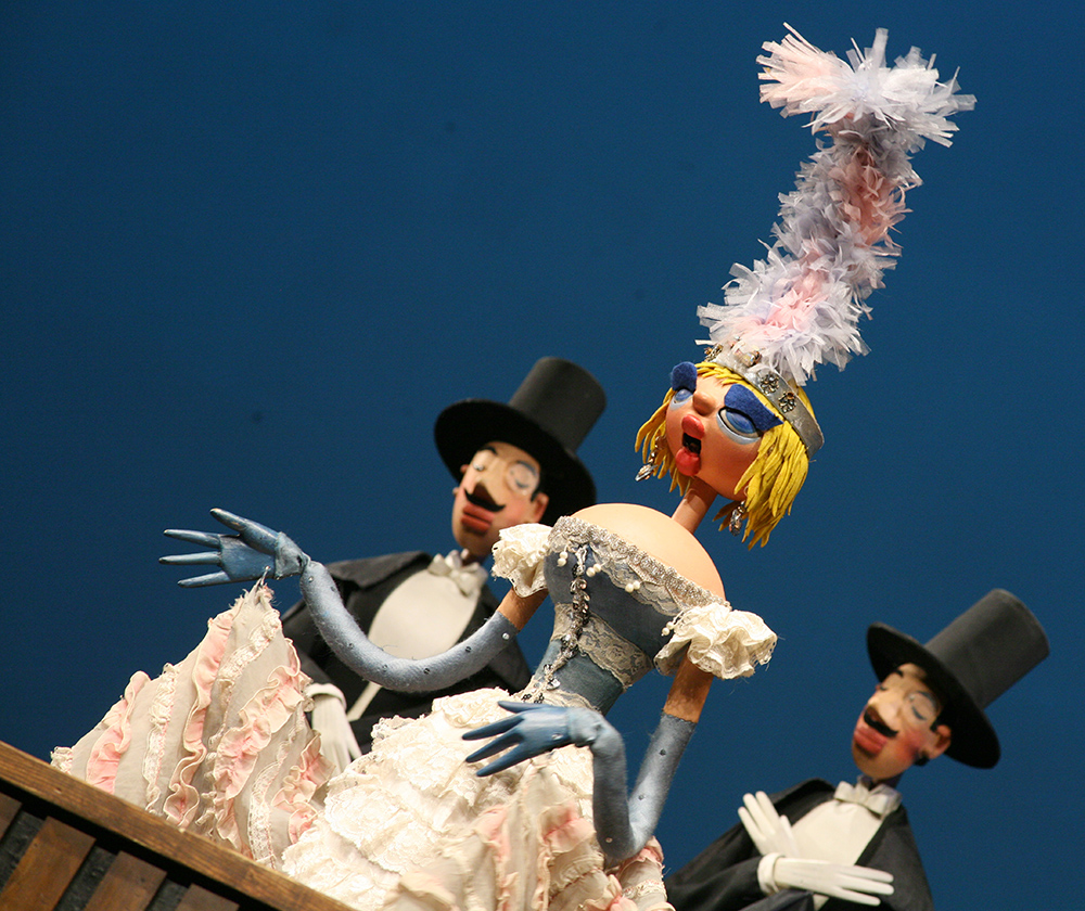 Куклы из театра образцова